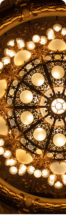 Theatre ceiling detail
